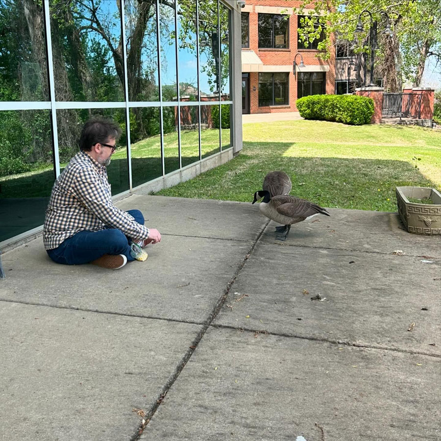 Thad-with-Geese